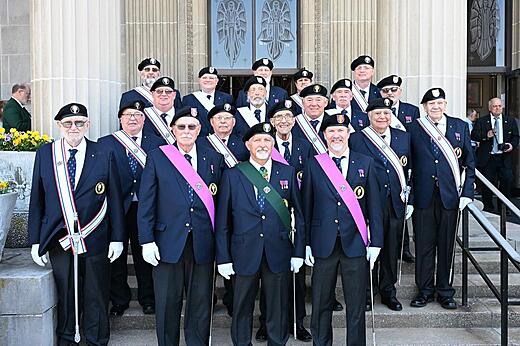 Entire Color Corps - CC Cdr Hoy Front Row - FN Bagley back row