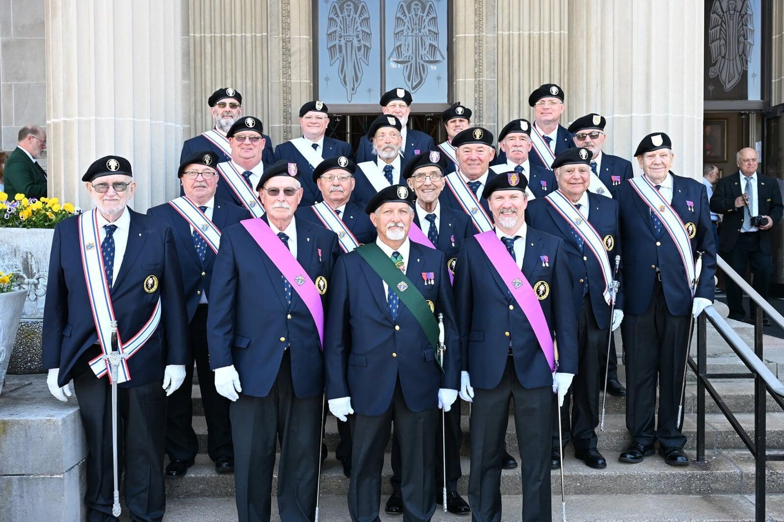 Entire Color Corps - CC Cdr Hoy Front Row - FN Bagley back row